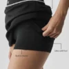 Falda de tenis Alo Softsculpt Amp It Up - Negro