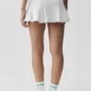 Falda de tenis Alo Softsculpt Topspin - Blanca