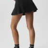 Falda de tenis Alo Softsculpt Topspin - Negra