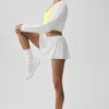 Falda de tenis Breezy - Blanca