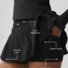 Falda de tenis «Double or Nothing» - Negra