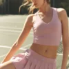 Falda de tenis «Double or Nothing» - Rosa vintage