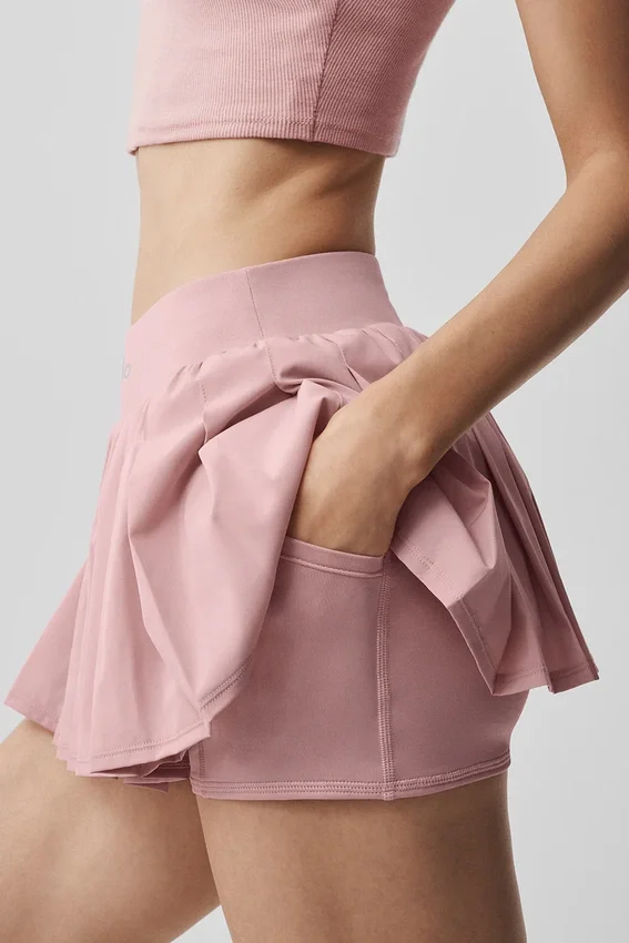 Falda de tenis «Double or Nothing» - Rosa vintage