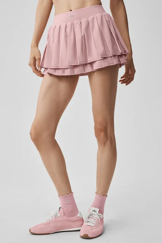 Falda de tenis «Double or Nothing» - Rosa vintage
