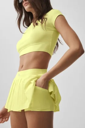 Falda de tenis «Double or Nothing» – Sunshine