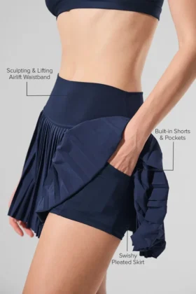 Falda de tenis Grand Slam – Azul marino