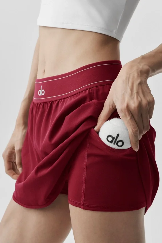 Falda de tenis Match Point - Rojo «Summer Romance»