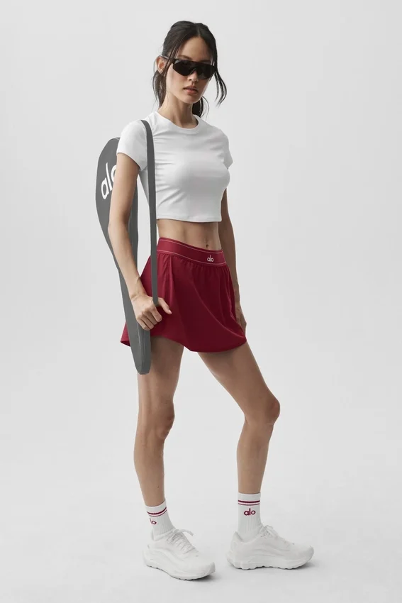 Falda de tenis Match Point - Rojo «Summer Romance»