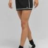 Falda Highline de punto acanalado – Negro/Blanco
