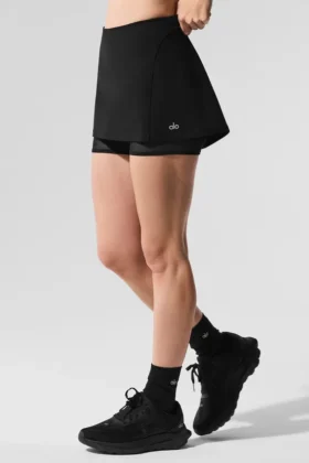 Falda «Serve It Up» de Alosoft — Negro