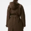 Gabardina «Crinkle on the Move» - Espresso