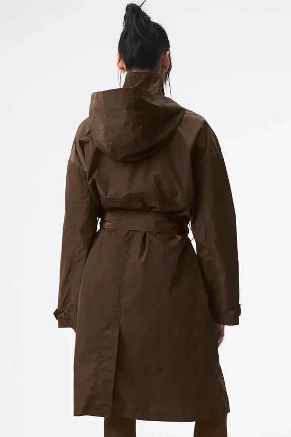 Gabardina «Crinkle on the Move» - Espresso