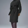 Gabardina «Crinkle on the Move» - Negro
