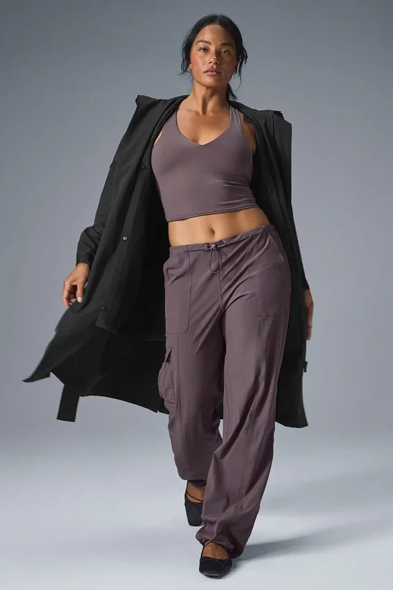Gabardina «Crinkle on the Move» - Negro
