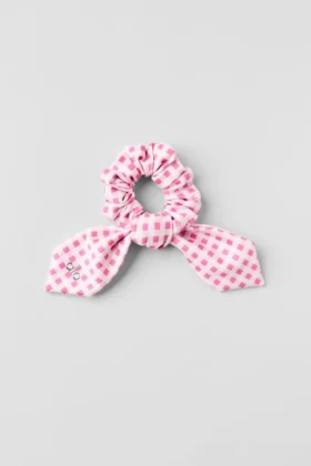 Goma para el pelo Airlift Gingham Rhythm – Cuadros rosa paraíso