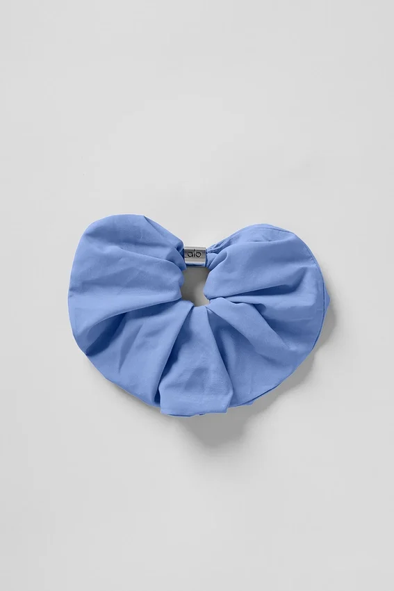 Goma para el pelo extragrande «Bead It» - Azul cristalino
