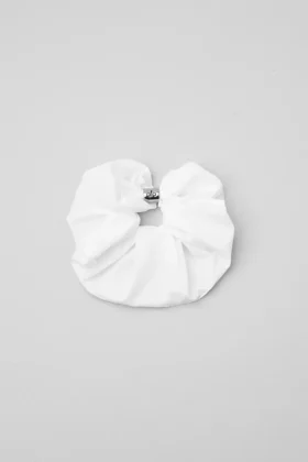 Goma para el pelo extragrande «Bead It» - Blanco