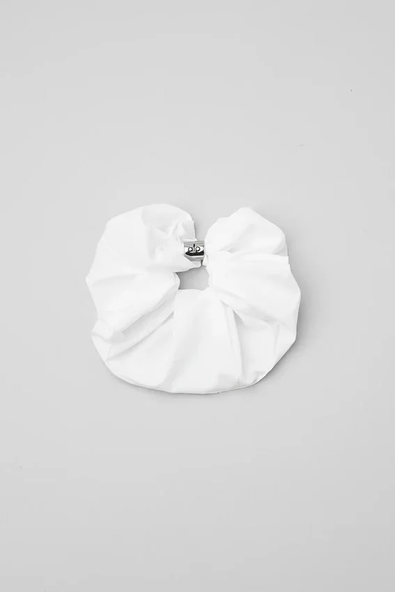 Goma para el pelo extragrande «Bead It» - Blanco