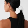 Goma para el pelo extragrande «Bead It» - Blanco