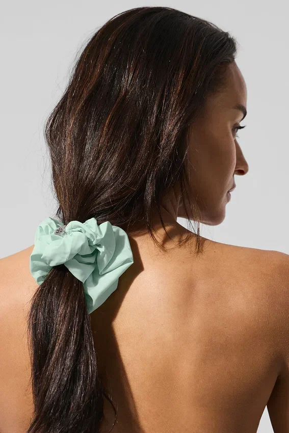 Goma para el pelo extragrande Bead It - Menta verde