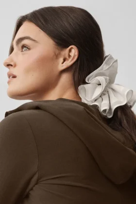Goma para el pelo extragrande «Mesh Sweet Nothing» - Marfil