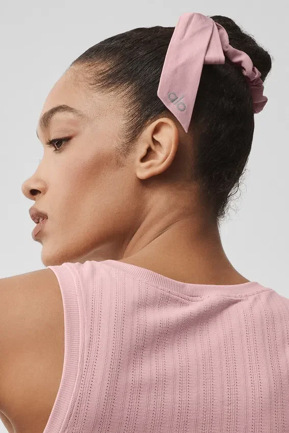 Goma para el pelo «Love Knots» - Rosa vintage