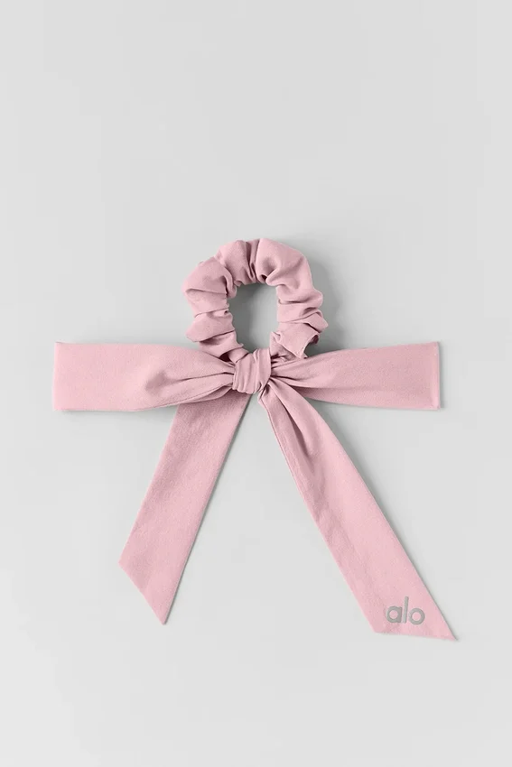 Goma para el pelo «Love Knots» - Rosa vintage