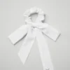 Goma para el pelo «Love Knots Tie» - Blanco