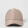 Gorra de satén «Off-Duty» - Gris topo satinado