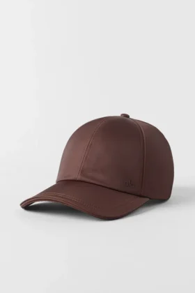 Gorra «Off-Duty» de satén - Brownstone