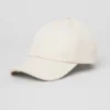 Gorra «Off-Duty» de satén - Crema
