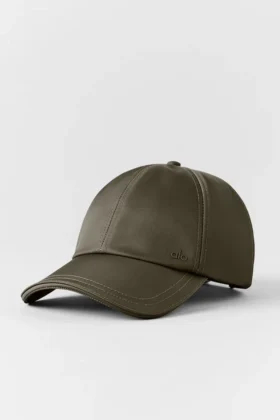 Gorra «Off-Duty» de satén - Olivo