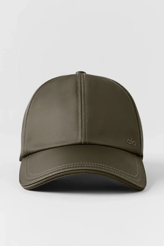 Gorra «Off-Duty» de satén - Olivo