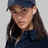 Gorra «Off-Duty» de terciopelo - Azul marino
