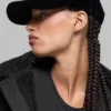 Gorra «Off-Duty» de terciopelo - Negro