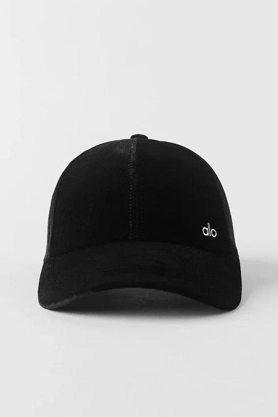 Gorra «Off-Duty» de terciopelo - Negro
