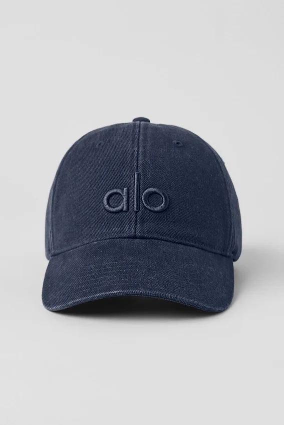 Gorra «Off-Duty» lavada - Azul marino vintage