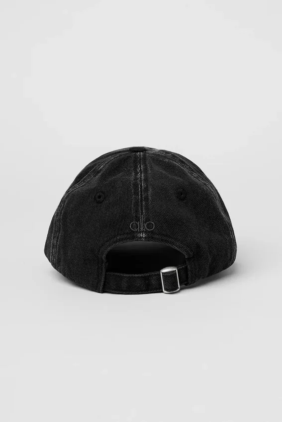 Gorra «Off-Duty» lavada - Negro vintage