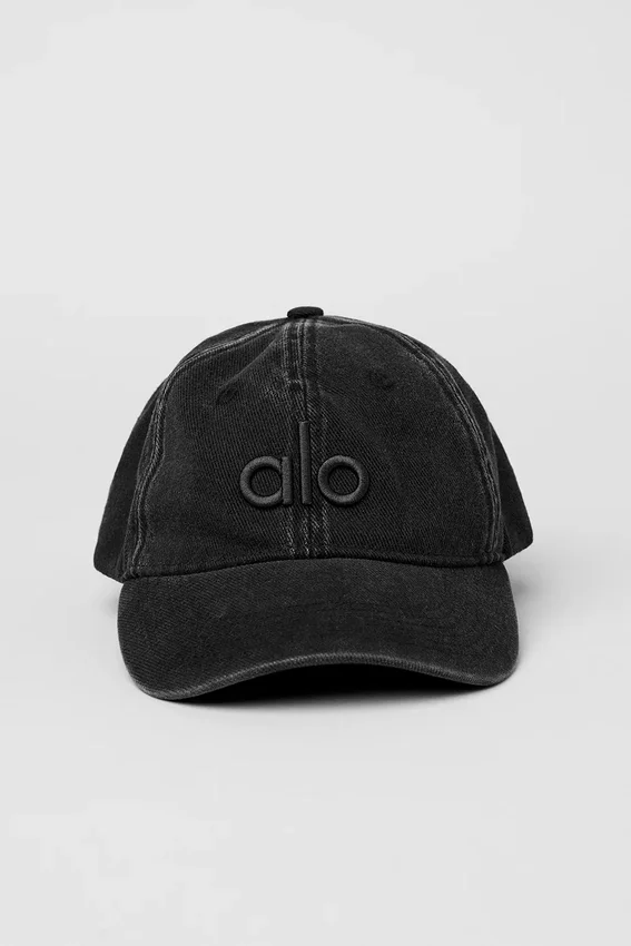 Gorra «Off-Duty» lavada - Negro vintage