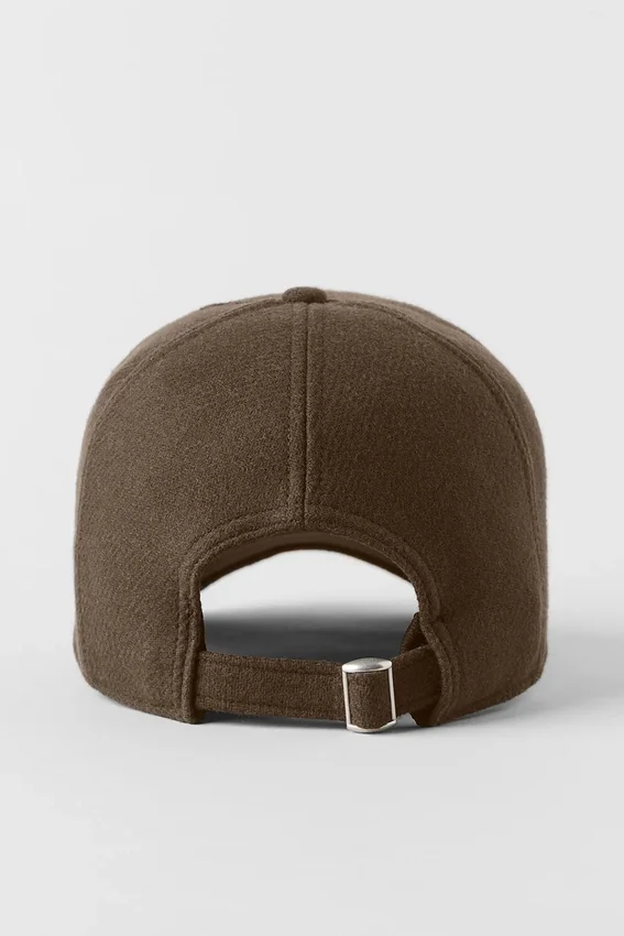 Gorra trucker «District» de mezcla de lana - Espresso