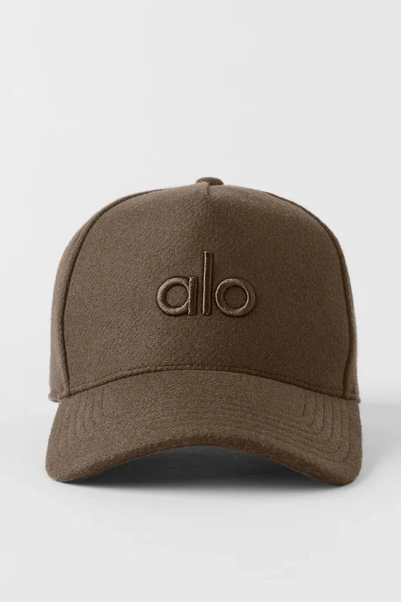 Gorra trucker «District» de mezcla de lana - Espresso