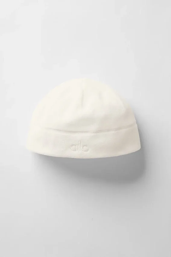 Gorro de forro polar de alto rendimiento - Marfil/Marfil