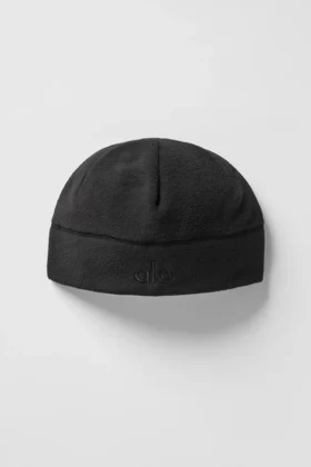 Gorro de forro polar de alto rendimiento – Negro/Negro