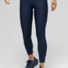 High-Waist 7/8 Leggings «Airlift Strength» - Azul marino