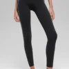 High-Waist Airbrush 7/8 «Heart Throb» - Negro/Blanco