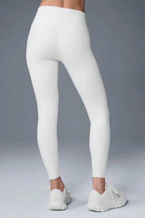 High-Waist Airbrush Airbrush Legging 7/8 - Blanco