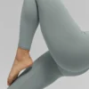 High-Waist Airbrush Airbrush Legging 7/8 - Gris lunar
