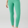 High-Waist Airbrush Airbrush Legging de largo 7/8 - Lettuce