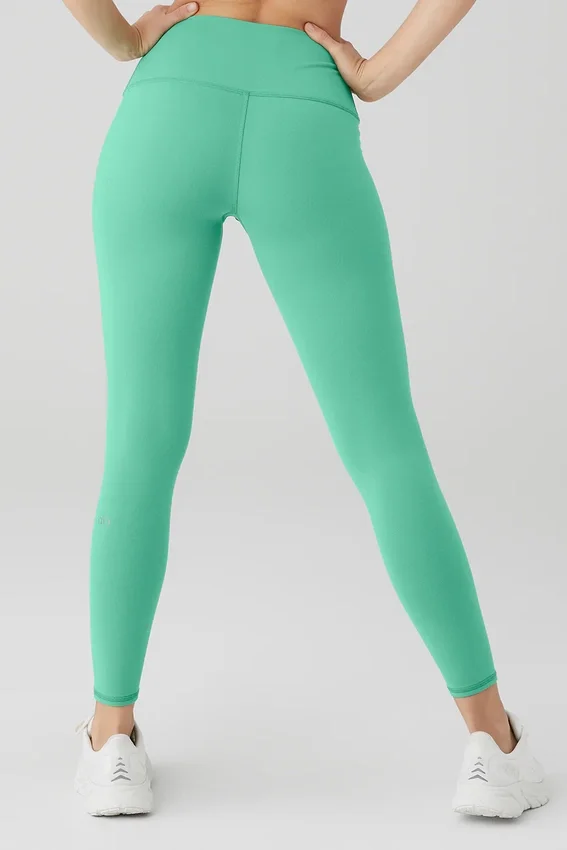 High-Waist Airbrush Airbrush Legging de largo 7/8 - Lettuce
