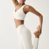 High-Waist Airbrush Airbrush Legging - Marfil